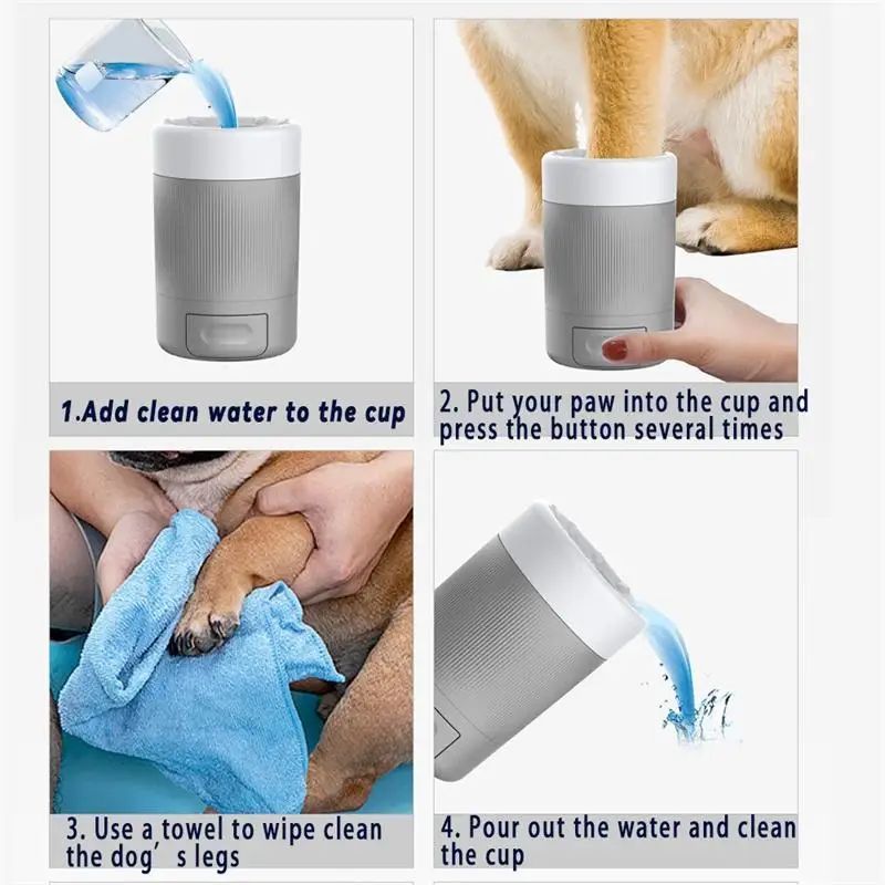 Turn Muddy Paws into Clean Paws in Seconds!