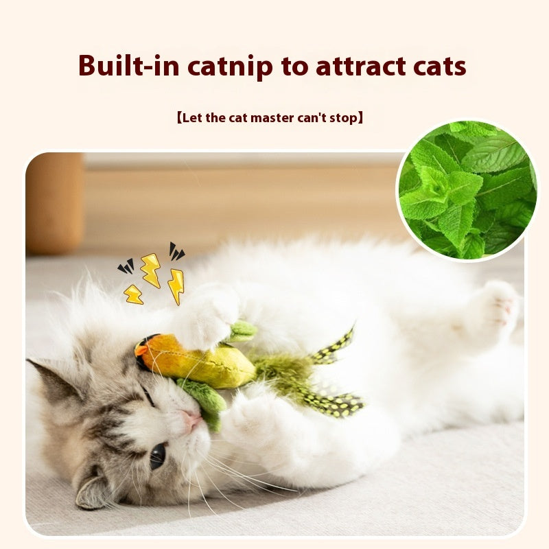 Chirping Fun! The Electric Bird Teaser for Cats.