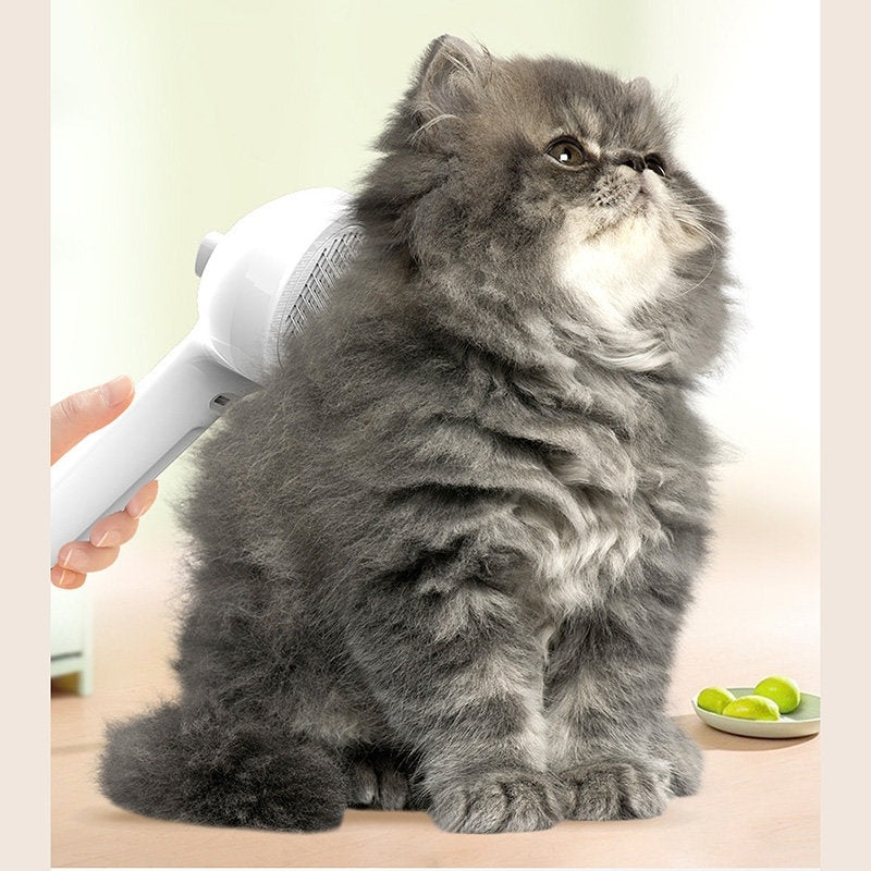 The Magic Self-Cleaning Brush for Tangle-Free Pets!