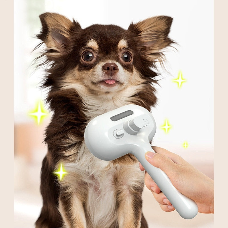 The Magic Self-Cleaning Brush for Tangle-Free Pets!