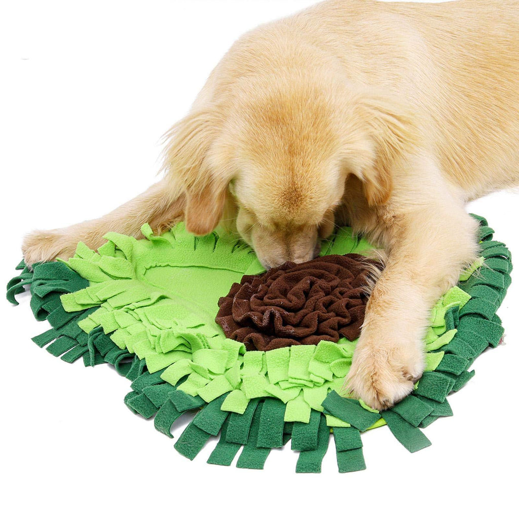 Dog Sniffing Mat Dog Puzzle Toy Pet Snack Feeding Mat Boring Interactive Game Training Blanket Snuffle Feeding Training Mat!