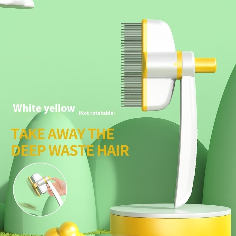 Effortlessly Remove Loose Hair & Mats with Ease.