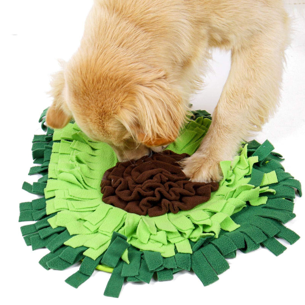Dog Sniffing Mat Dog Puzzle Toy Pet Snack Feeding Mat Boring Interactive Game Training Blanket Snuffle Feeding Training Mat!