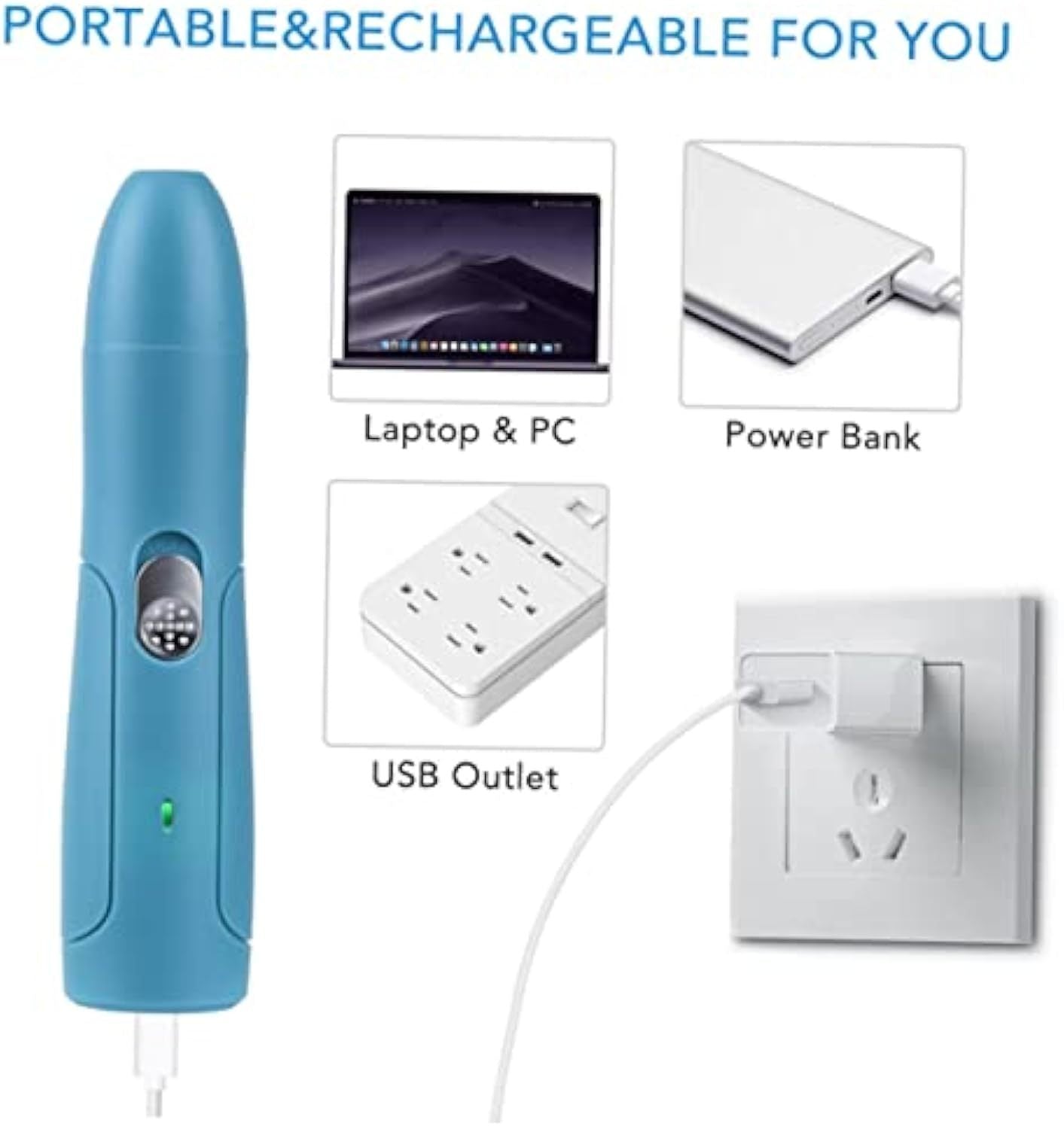 The Safe Electric Nail Grinder for Happy Paws.