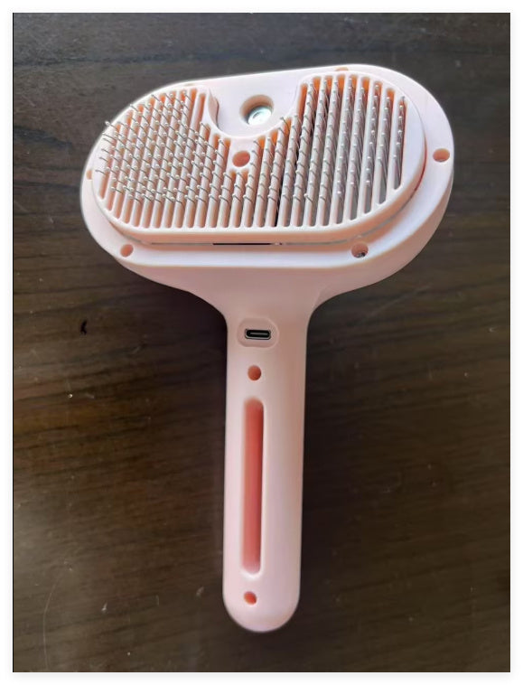 The Magic Self-Cleaning Brush for Tangle-Free Pets!