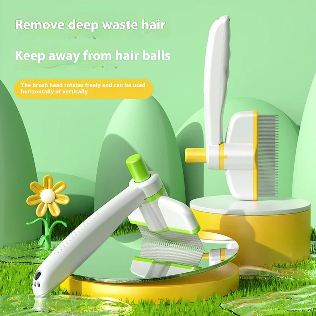 Effortlessly Remove Loose Hair & Mats with Ease.