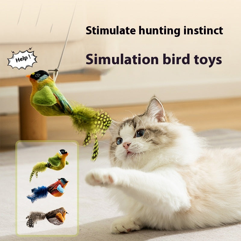 Chirping Fun! The Electric Bird Teaser for Cats.