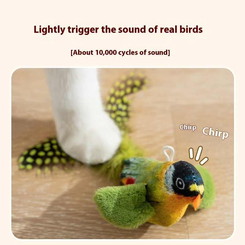 Chirping Fun! The Electric Bird Teaser for Cats.