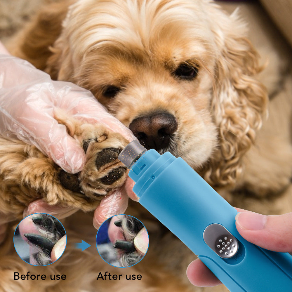 The Safe Electric Nail Grinder for Happy Paws.
