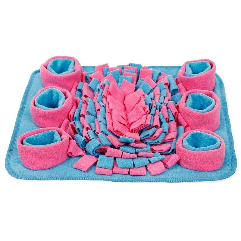 Dog Sniffing Mat Dog Puzzle Toy Pet Snack Feeding Mat Boring Interactive Game Training Blanket Snuffle Feeding Training Mat!